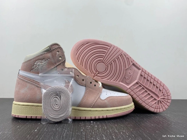 (Women's) Pink FD2596- High Jordan Washed Retro OG 1 789 Air Popular 0111